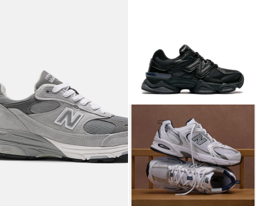 New balance shoes cover photo collage