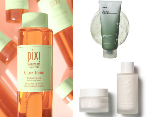 skin care🛁🫧💄 cover photo collage