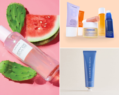 My skincare obsession ✨ cover photo collage