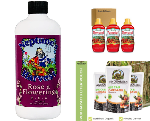 Organic Fertilizer 💦 cover photo collage