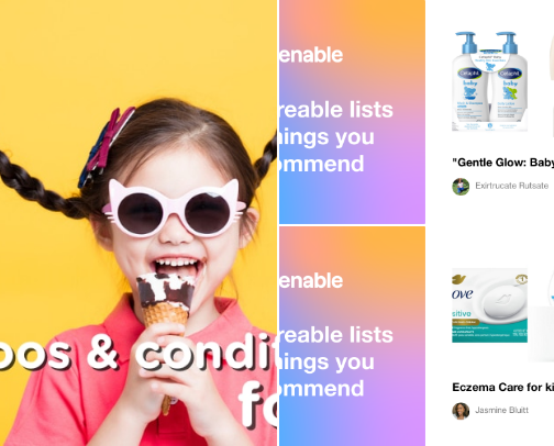 Mom's aproved baby and kids product!😉 cover photo collage