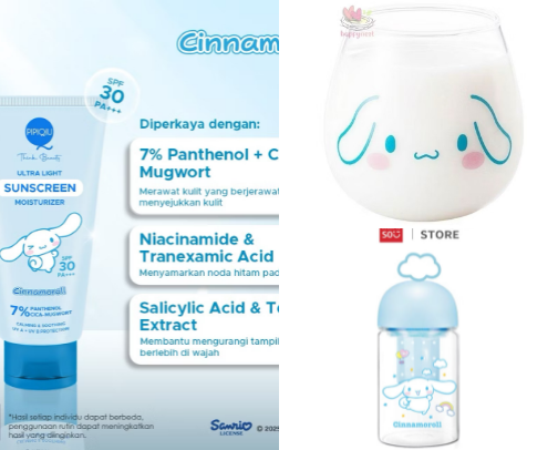 All about Cinnamoroll cover photo collage
