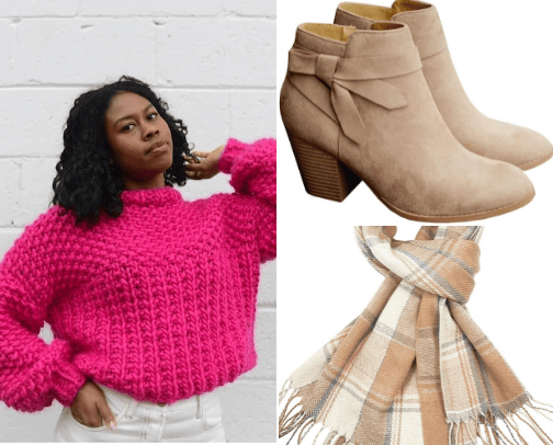 Stylish Fall collection cover photo collage