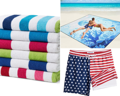 My 'Fave" Beach Gear cover photo collage
