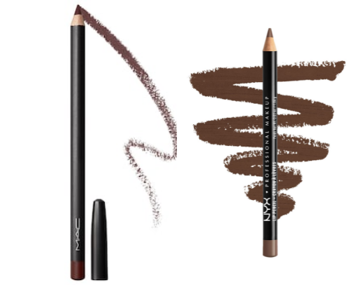 Best Brown Lip Liners (for pigmented lips/dark skin tones) cover photo collage