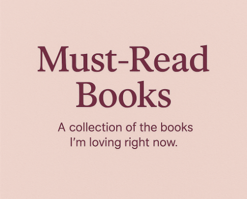 The books I couldn't put down cover photo collage