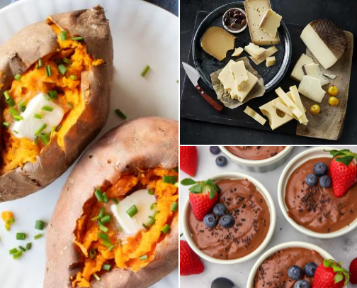 What's In My Fridge & Pantry- Intentional eating cover photo collage