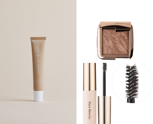 my current beauty, skin & hair faves ✨ cover photo collage