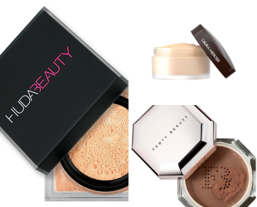 Locked,the ultimate all-day setting powders cover photo collage