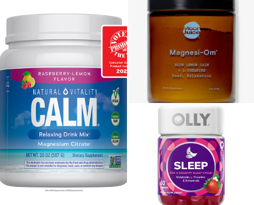 Sleep & Stress Relief Essentials cover photo collage
