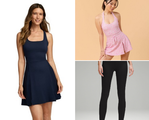 Active wear cover photo collage