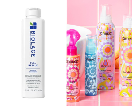 Hair care cover photo collage