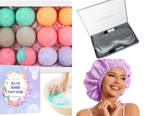 Pampering Finds cover photo collage