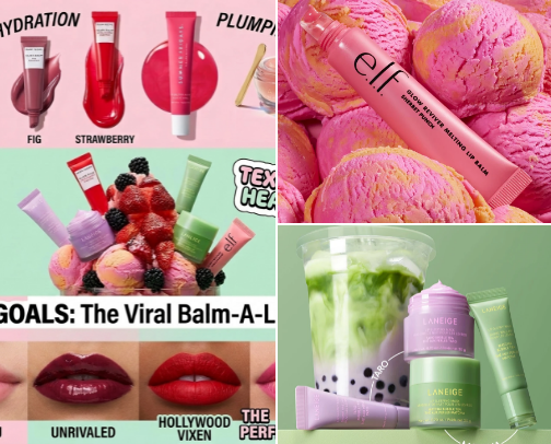 The Lip Reset Edit cover photo collage