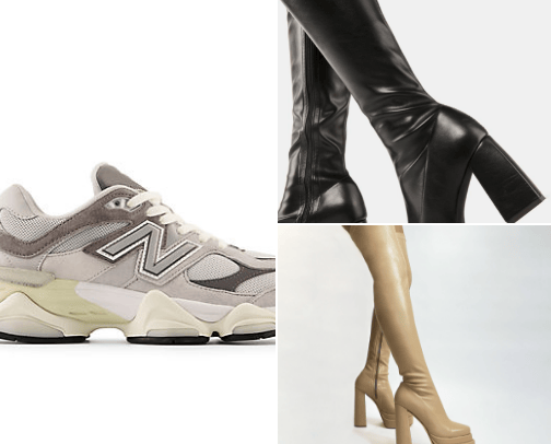 Shoes Never go out of style cover photo collage