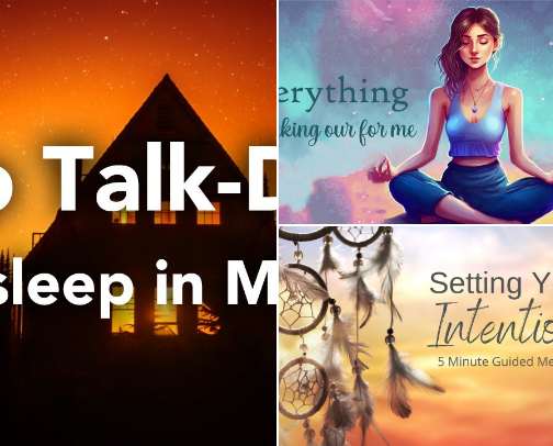 Guided Meditation (YouTube) cover photo collage