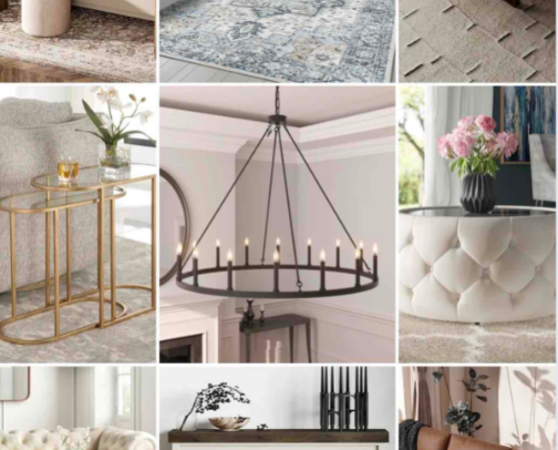 Furniture finds cover photo collage