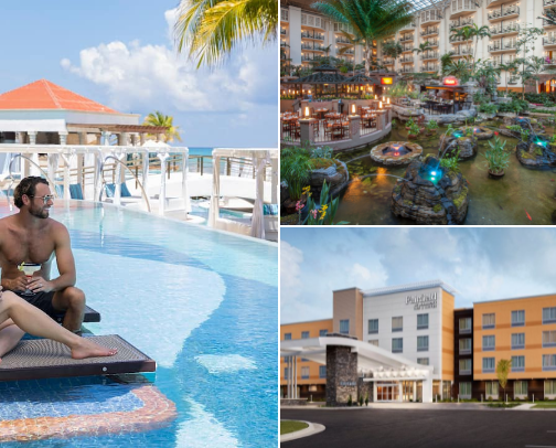 My personal fave hotels 🏨 cover photo collage