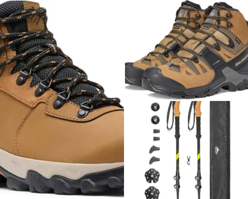Amazon - The Ultimate Hiking & Trekking Gear cover photo collage