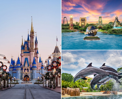 Orlando Itinerary 🌎💖 cover photo collage