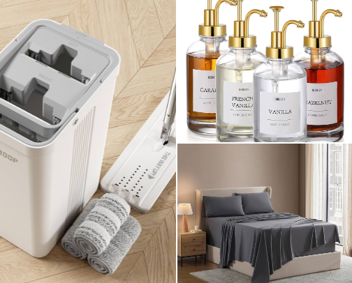 Things I purchased for my first Apartment cover photo collage