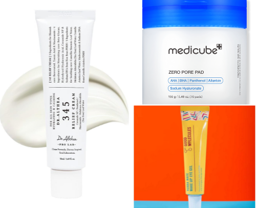Glowing Skincare Must Havs cover photo collage