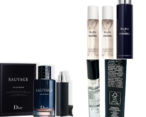 ✈️ Best Travel Size Men’s Fragrances & Gift Ideas cover photo collage