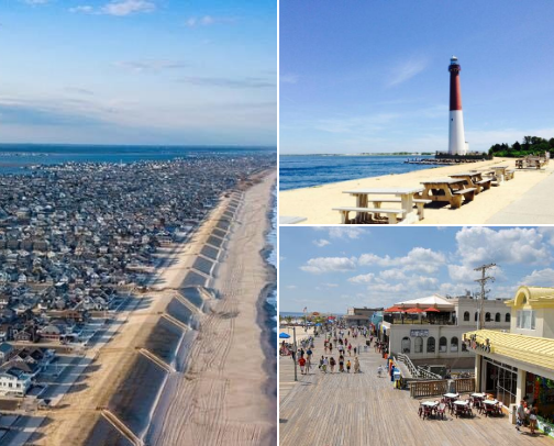 Favorite places at the Jersey Shore cover photo collage