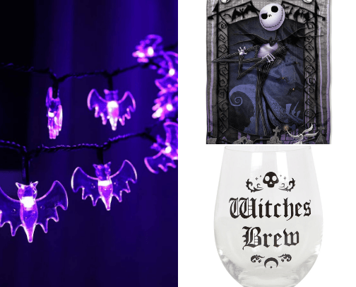 Halloween home decor cover photo collage
