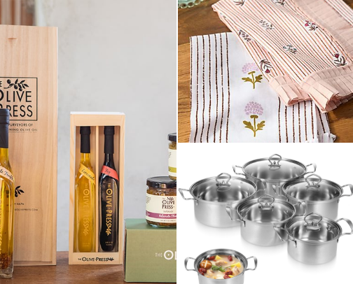 Things They’ll Actually Use in the Kitchen cover photo collage