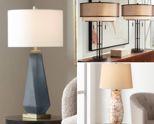 Light Up Your Space: Table Lamps on Sale at Lamps Plus! cover photo collage