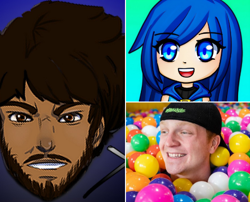 You newb, you boob, no it's YOUTUBE! cover photo collage