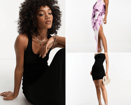 Dresses for parties, celebrations💥 cover photo collage