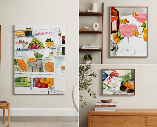 Summer Art print 🎨 🖼 cover photo collage