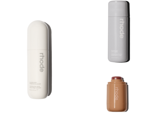 My must have Rhode products ✨ cover photo collage