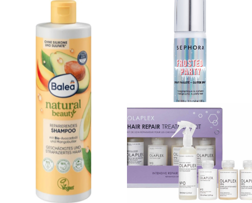 For dry and curly hair cover photo collage