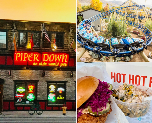 Travel Guide: Best of Salt Lake City and Northern Utah cover photo collage