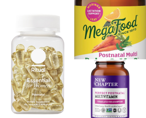 Postpartum Care & Recovery: 20 Essential Vitamins Every Caring Husband Should Get for His Wife ❤️🤱 cover photo collage