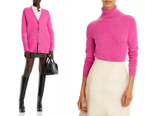 Pink Cashmere Tops cover photo collage