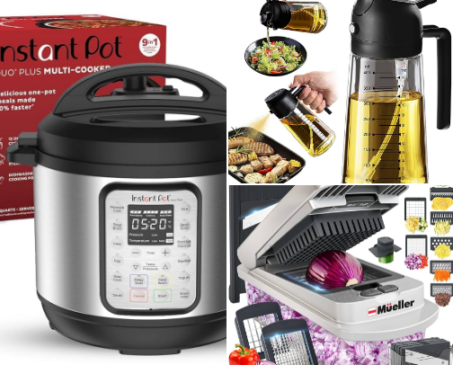 My 30 year collection of favorite kitchen gadgets cover photo collage