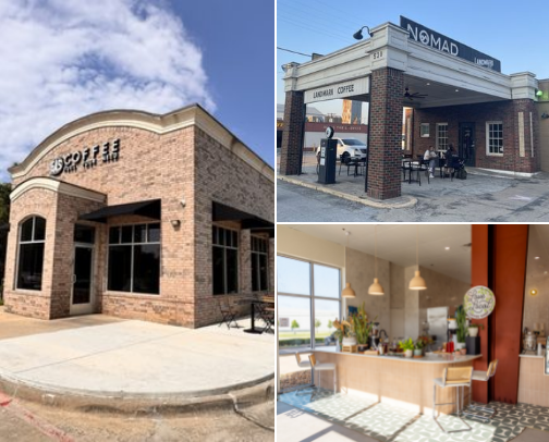 Caffeine Crawl: DFW Edition ☕ cover photo collage