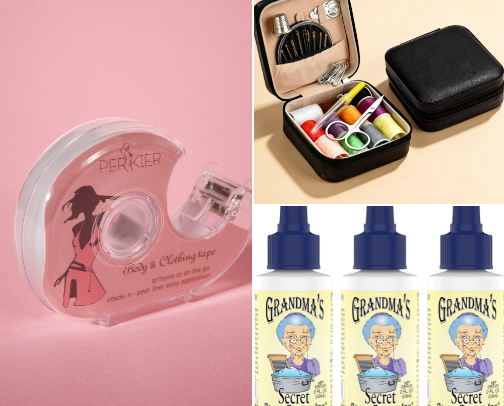 Emergency Girl Kit You never thought you Needed cover photo collage
