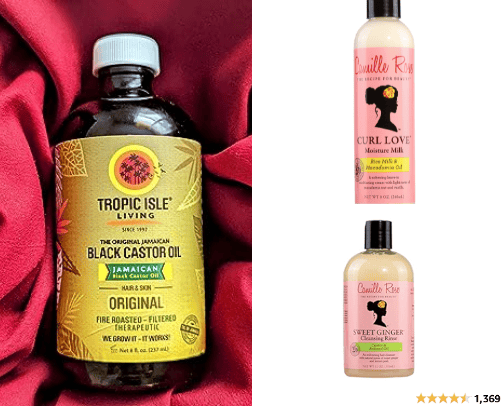 GREAT MAINTANIENCE PRODUCTS FOR 4C HAIR cover photo collage