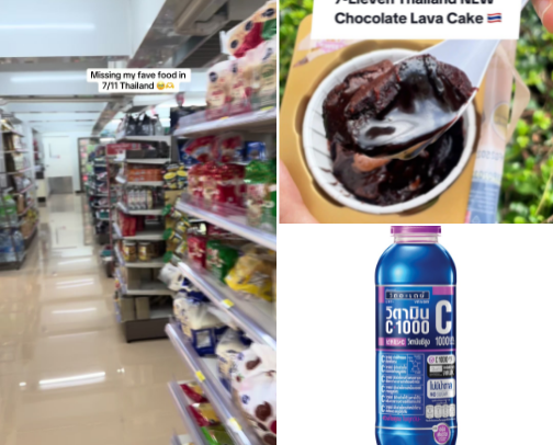 7-11 Thailand must try! cover photo collage
