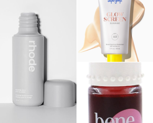 The recipe for glowy skin and smooth makeup application cover photo collage