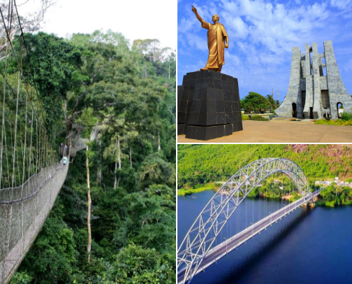 All about Ghana cover photo collage