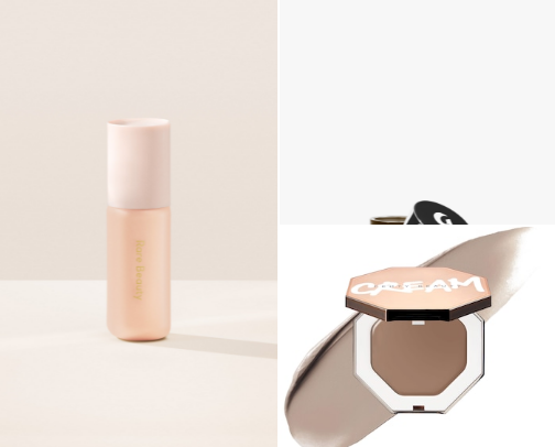 Clean girl makeup cover photo collage