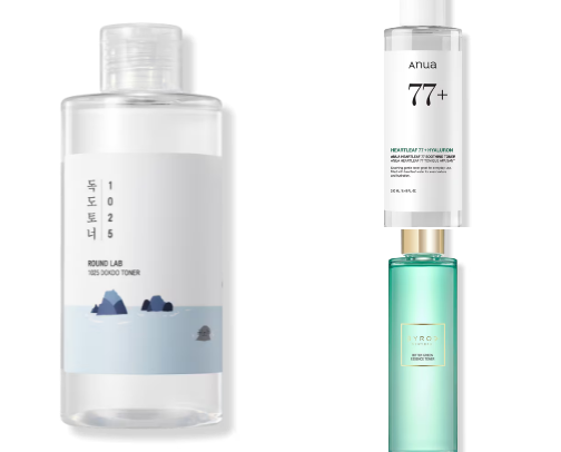 K-skincare - Toner cover photo collage