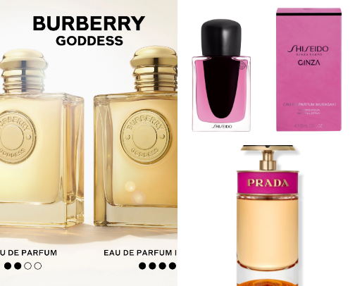 Perfumes cover photo collage