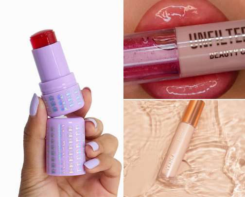 Everything I love in makeup cover photo collage